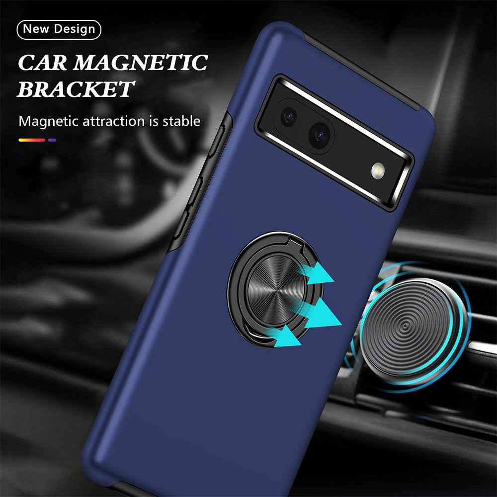 Magnetic Ring Holder Shockproof Case Cover for Google Pixel 8