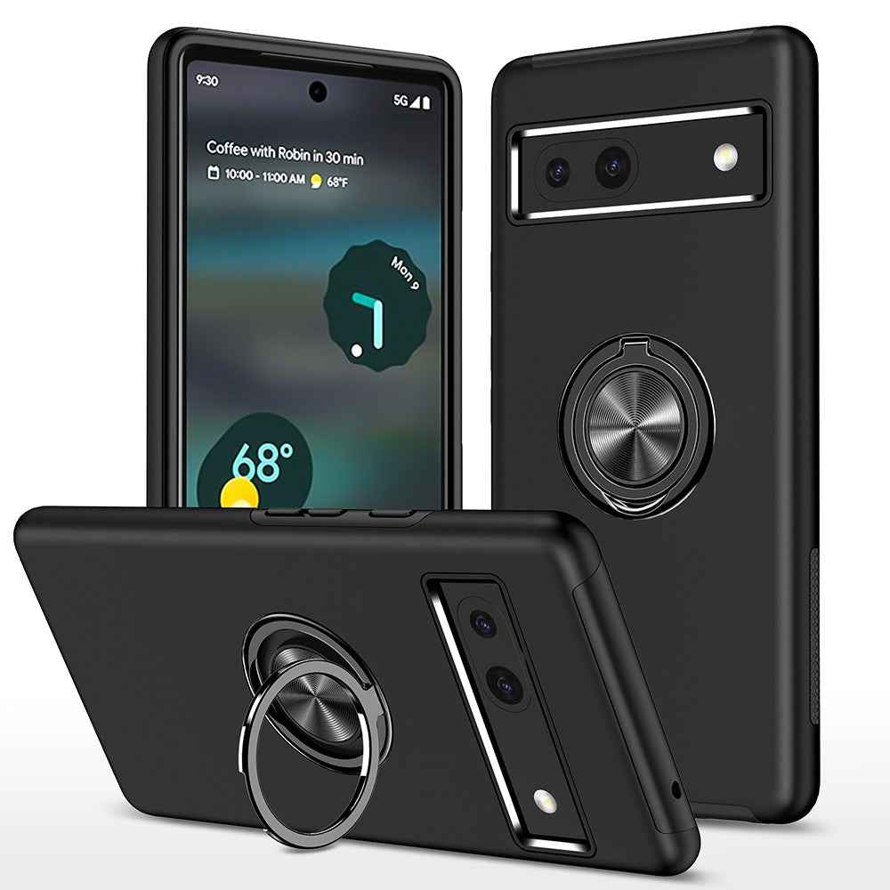 Magnetic Ring Holder Shockproof Case Cover for Google Pixel 8
