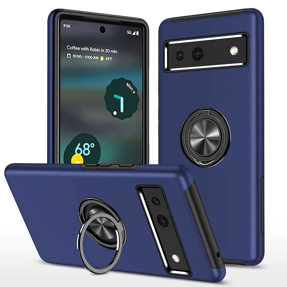 Magnetic Ring Holder Shockproof Case Cover for Google Pixel 8