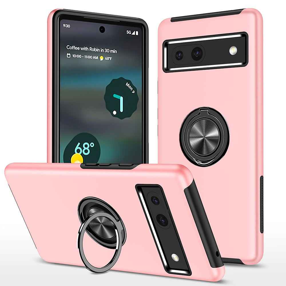Magnetic Ring Holder Shockproof Case Cover for Google Pixel 8