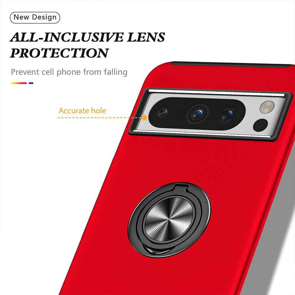 Magnetic Ring Holder Shockproof Case Cover for Google Pixel 8 Pro