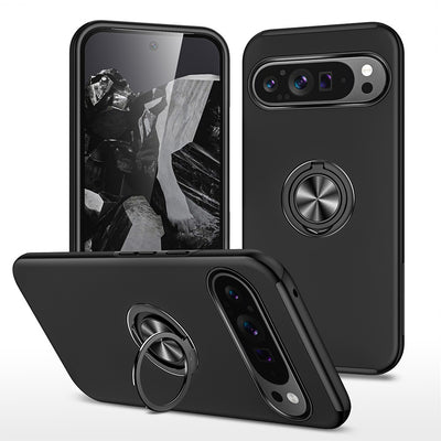Magnetic Ring Holder Shockproof Case Cover for Google Pixel 9 Pro XL