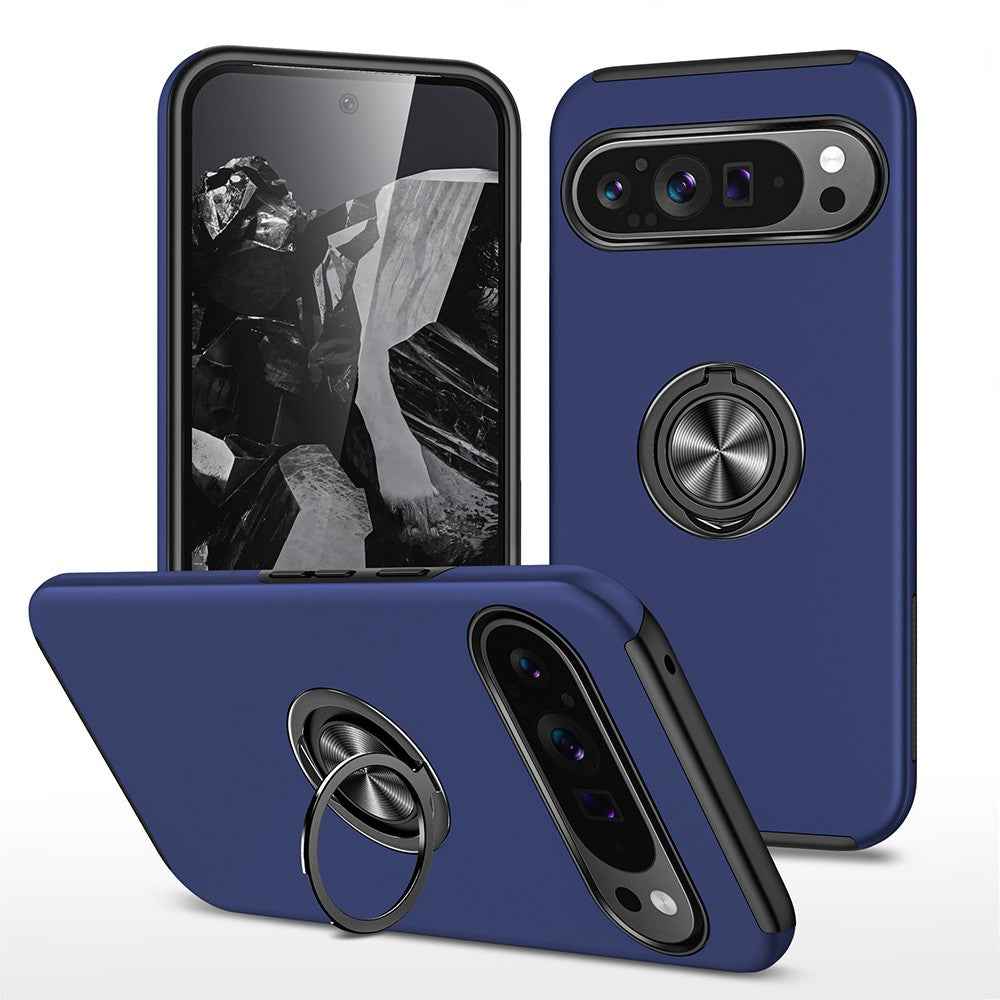 Magnetic Ring Holder Shockproof Case Cover for Google Pixel 9 Pro XL
