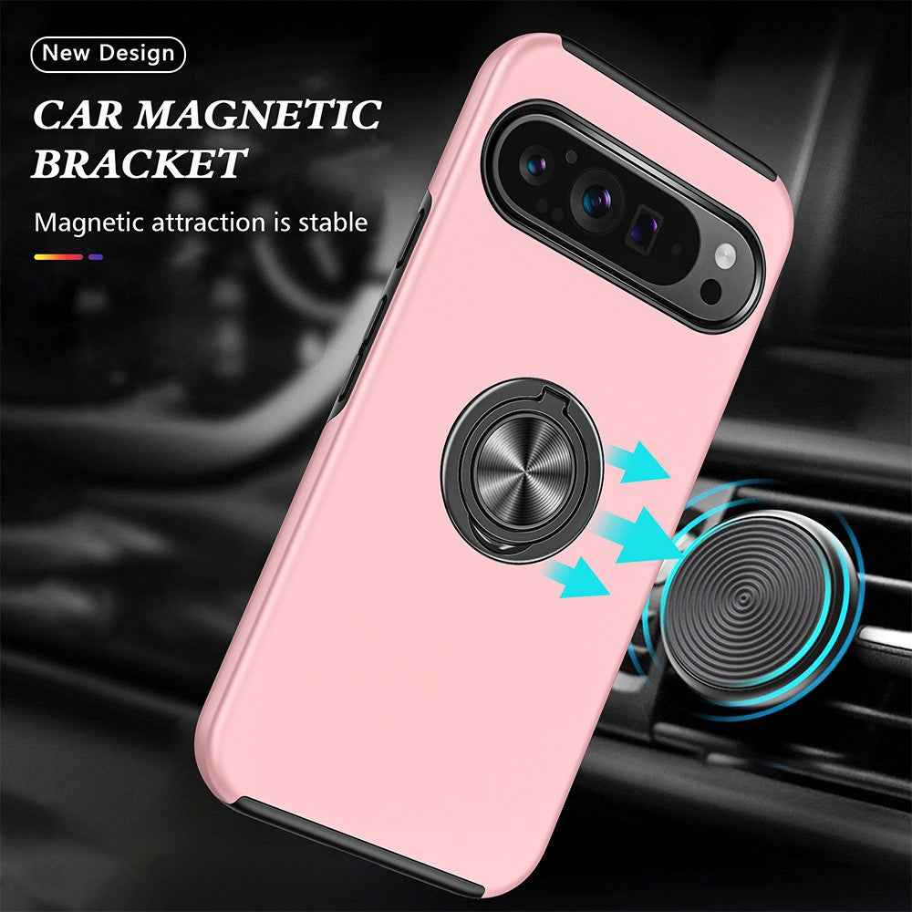 Magnetic Ring Holder Shockproof Case Cover for Google Pixel 9 Pro XL