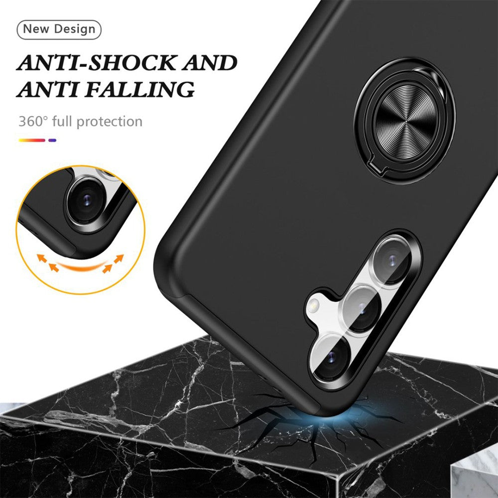 Magnetic Ring Holder Shockproof Case Cover for Samsung Galaxy S25 FE