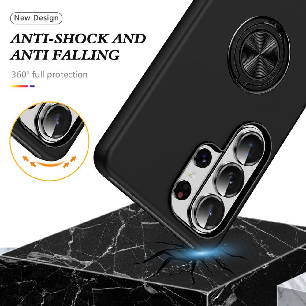 Magnetic Ring Holder Shockproof Case Cover for Samsung Galaxy S26 Ultra