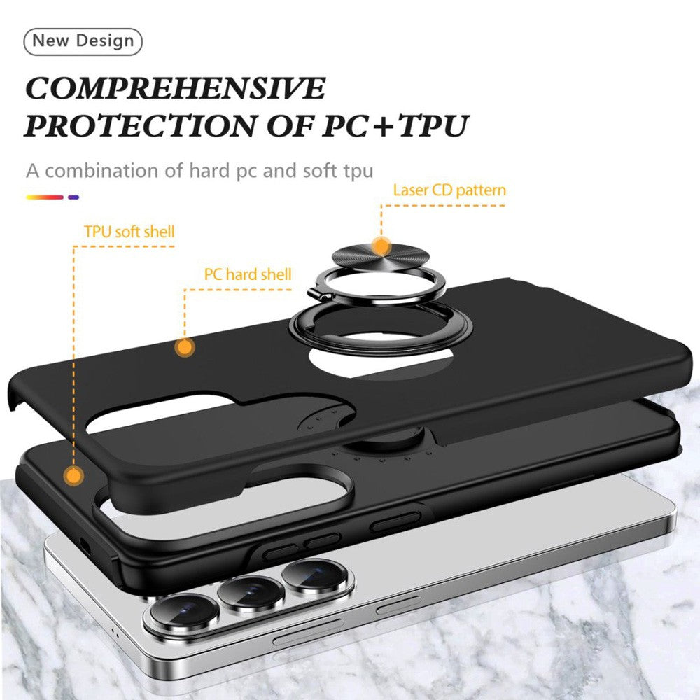 Magnetic Ring Holder Shockproof Case Cover for Samsung Galaxy S26 Ultra