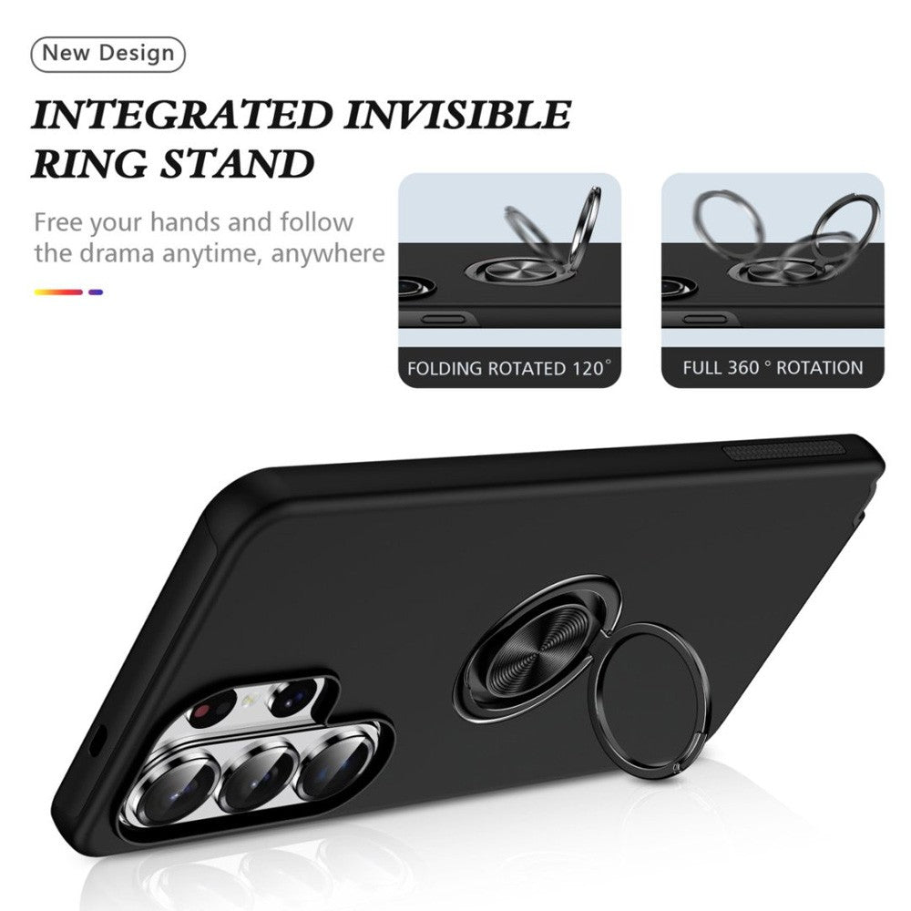 Magnetic Ring Holder Shockproof Case Cover for Samsung Galaxy S26 Ultra