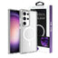 UTIA Shockproof Transparent Case Cover With Magnetic Ring for Samsung Galaxy S26-Transparent