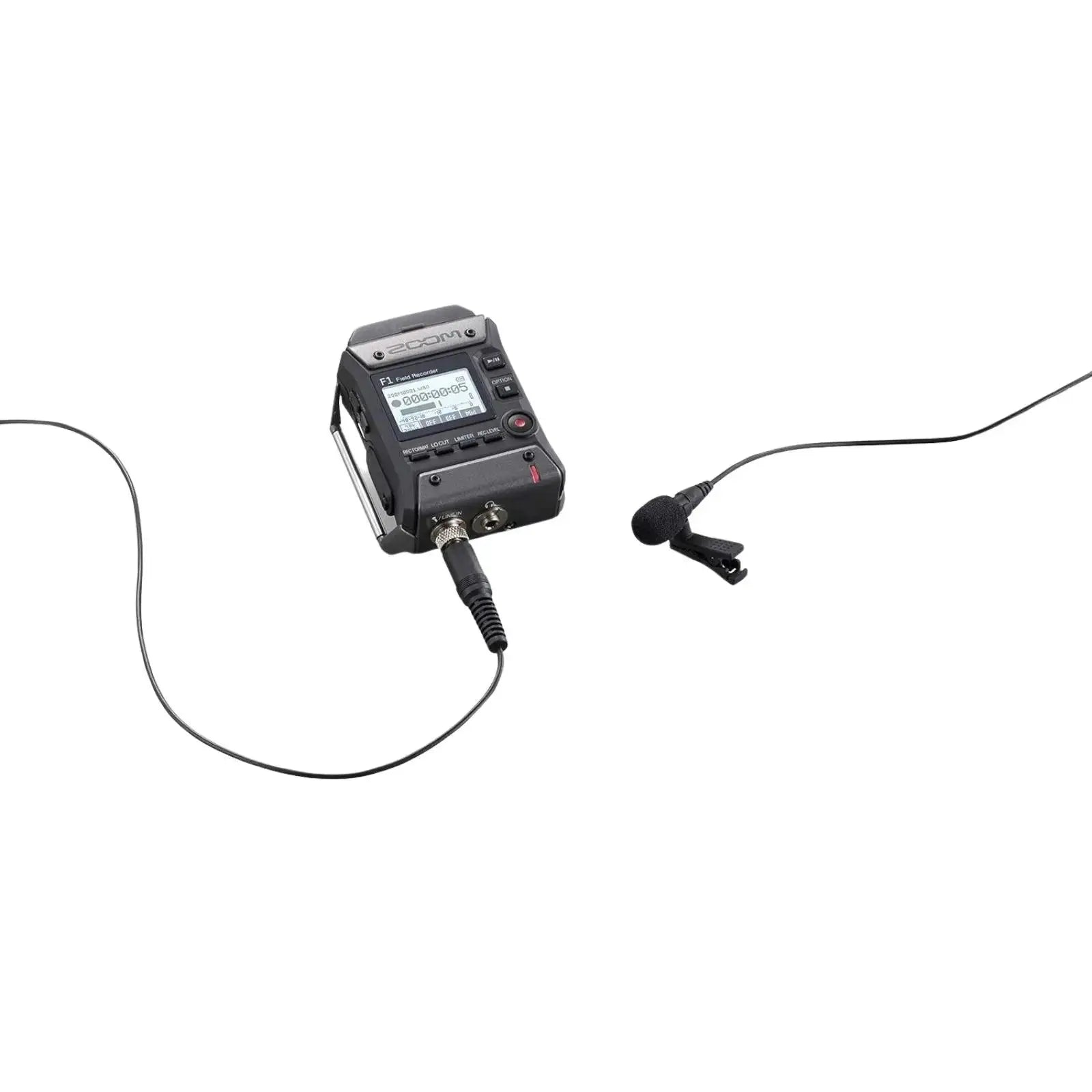 Zoom F1 - LP Recorder with Lavalier Microphone - MyMobile