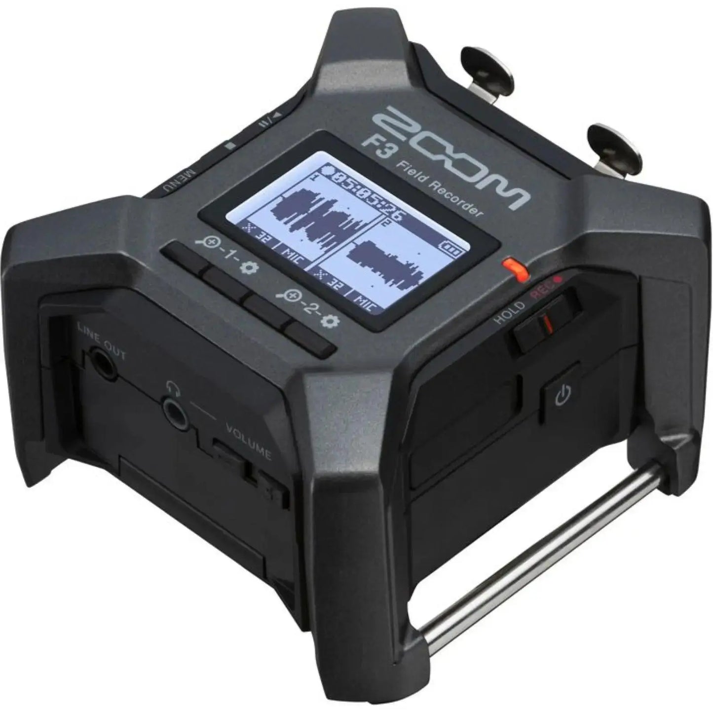 Zoom F3 Portable Field Recorder (Black) - MyMobile