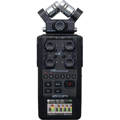 Zoom H6 Handy Recorder (Black Finish) - MyMobile