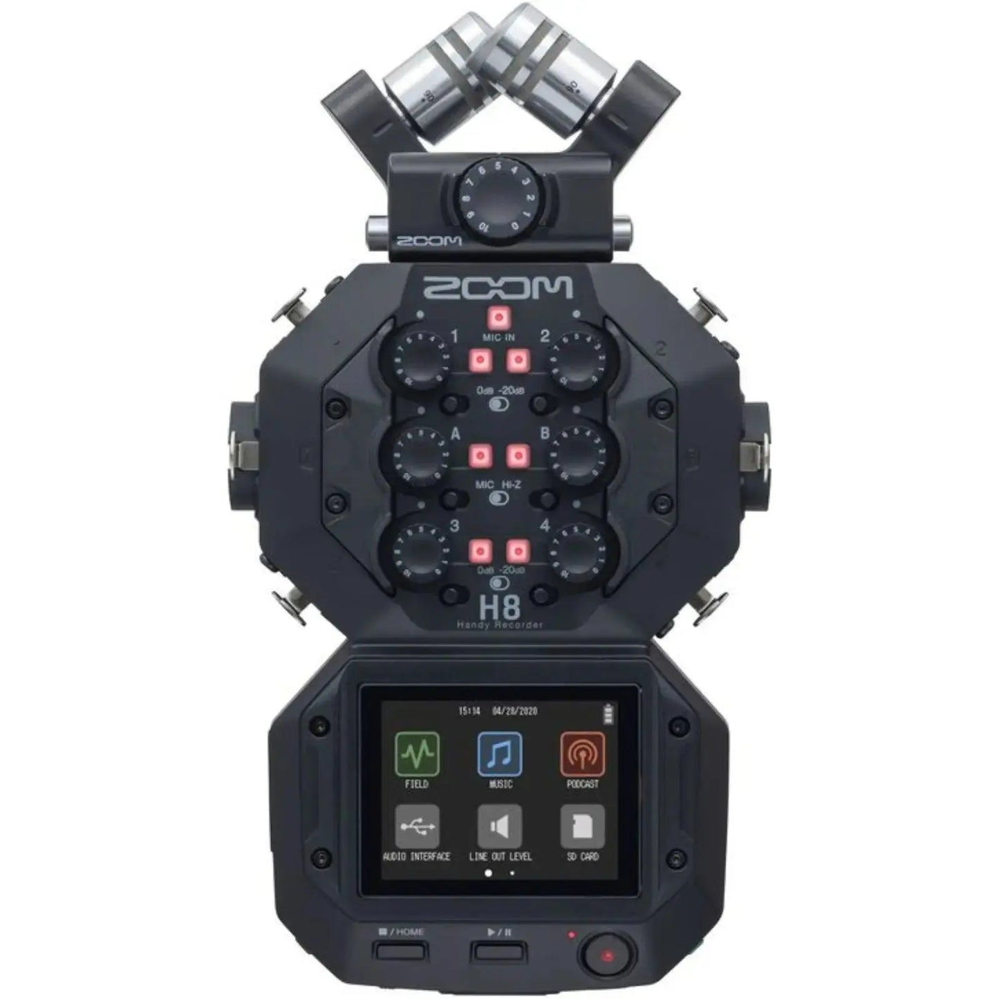 Zoom H8 Portable Handy Recorder - MyMobile