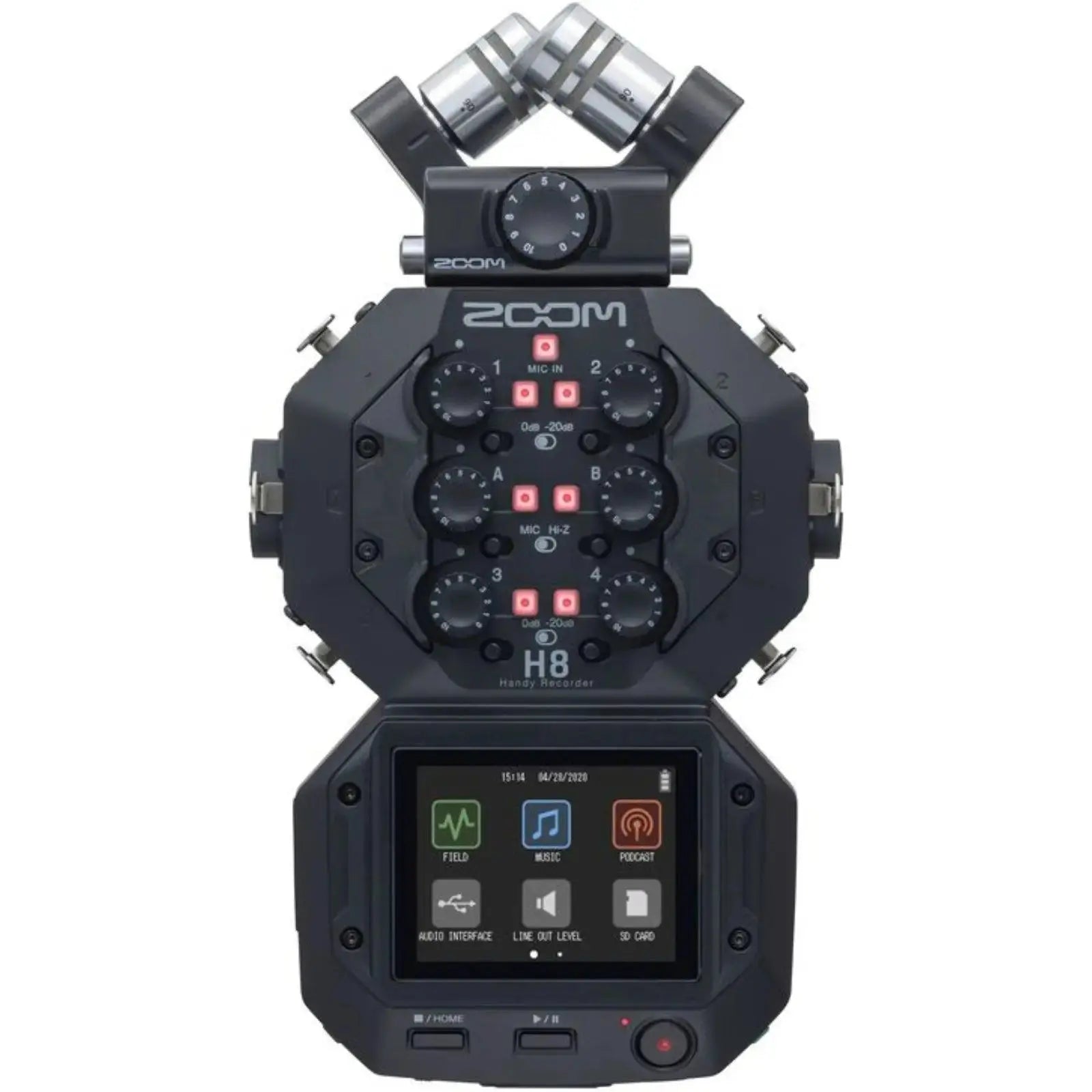 Zoom H8 Portable Handy Recorder - MyMobile