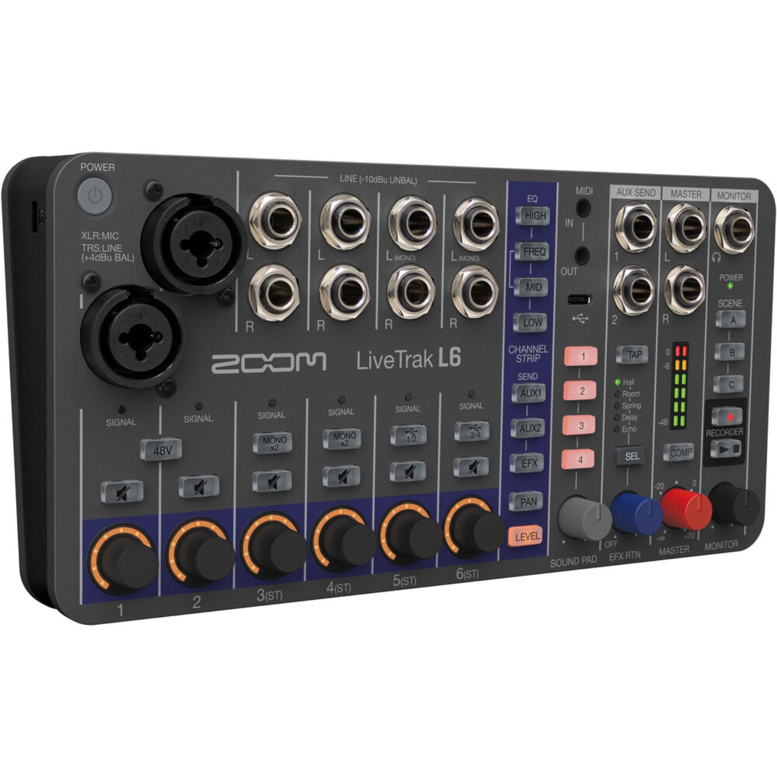 Zoom LiveTrak L - 6 Recorder - MyMobile