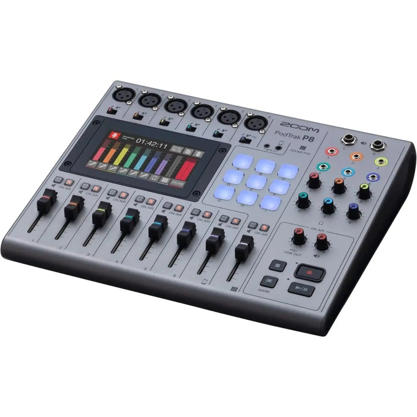 Zoom PodTrak P8 Multitrack Podcast Recorder - MyMobile